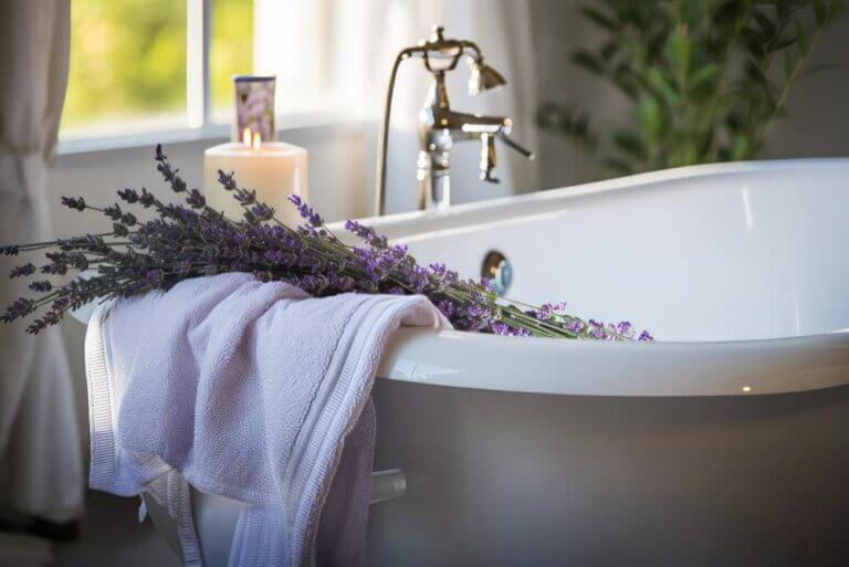 Lavender Bath
